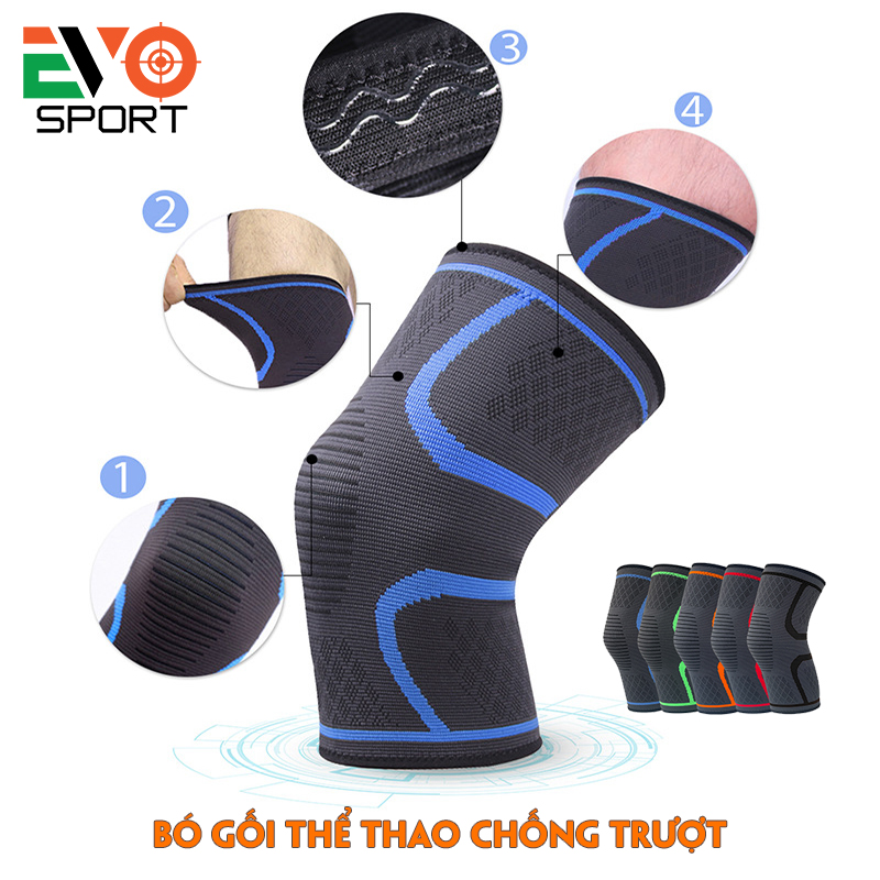 bó gối thể thao chống trượt